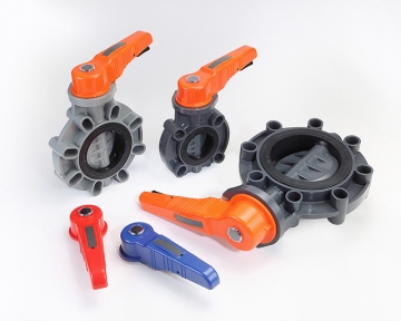 BUTTERFLY VALVE - HANDLE TYPE